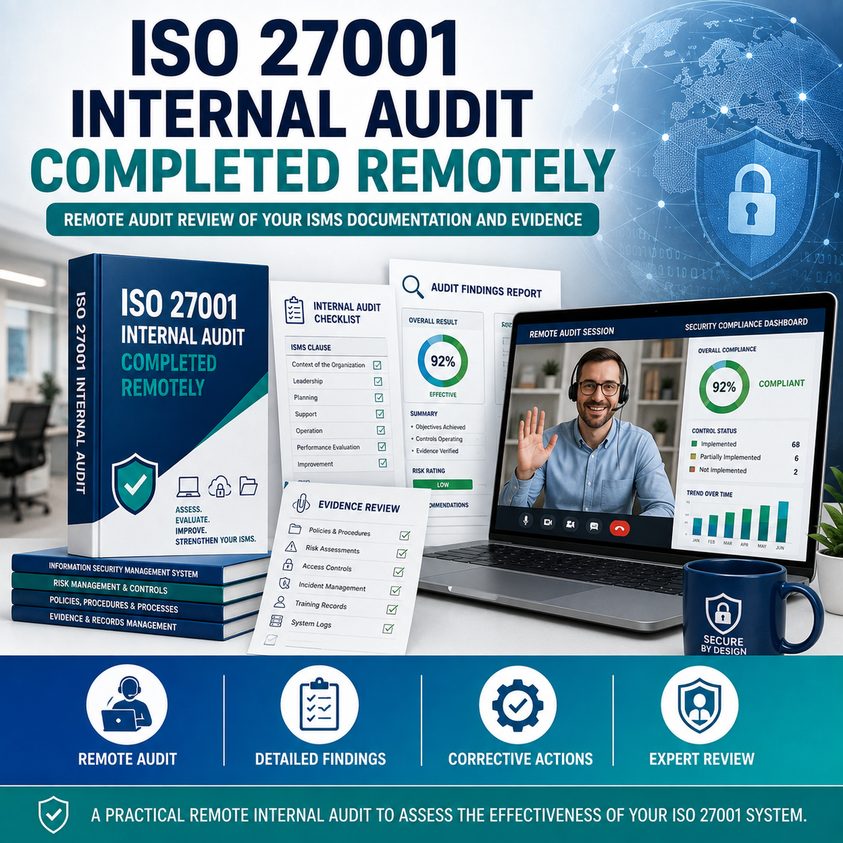 ISO 27001 Internal Audit Completed Remotely