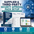 Supplier & Third-Party Security Approval Pack Setup
