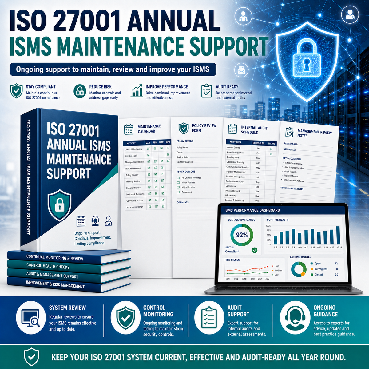 ISO 27001 Annual ISMS Maintenance Support