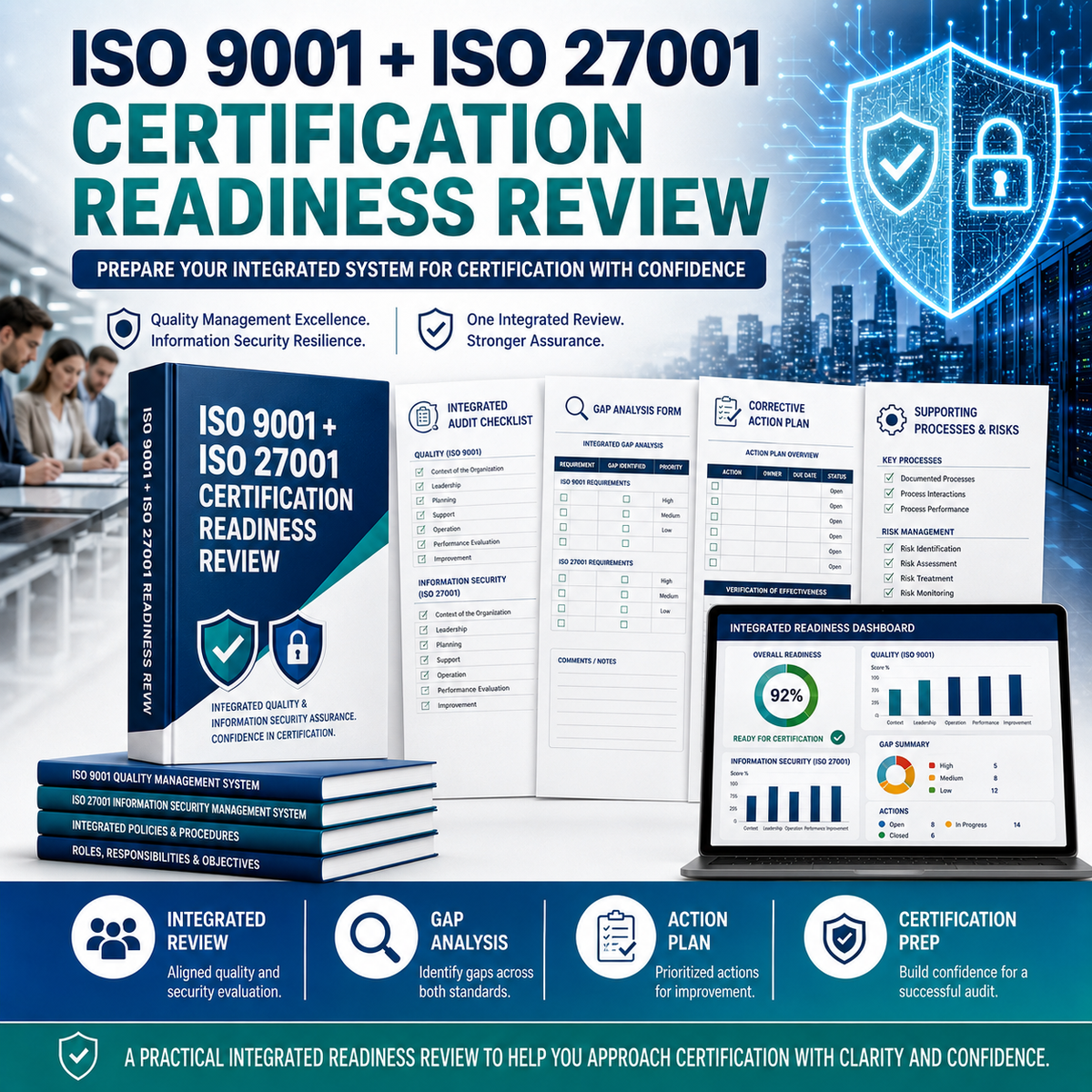 ISO 9001 + ISO 27001 Certification Readiness Review
