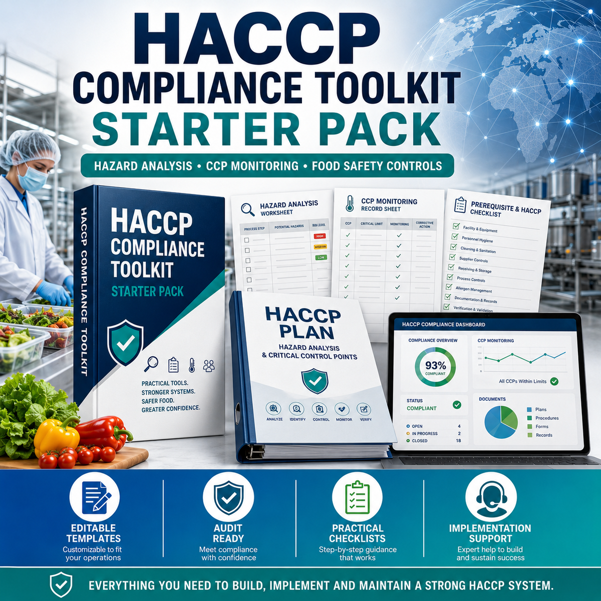 HACCP Compliance Toolkit Starter Pack