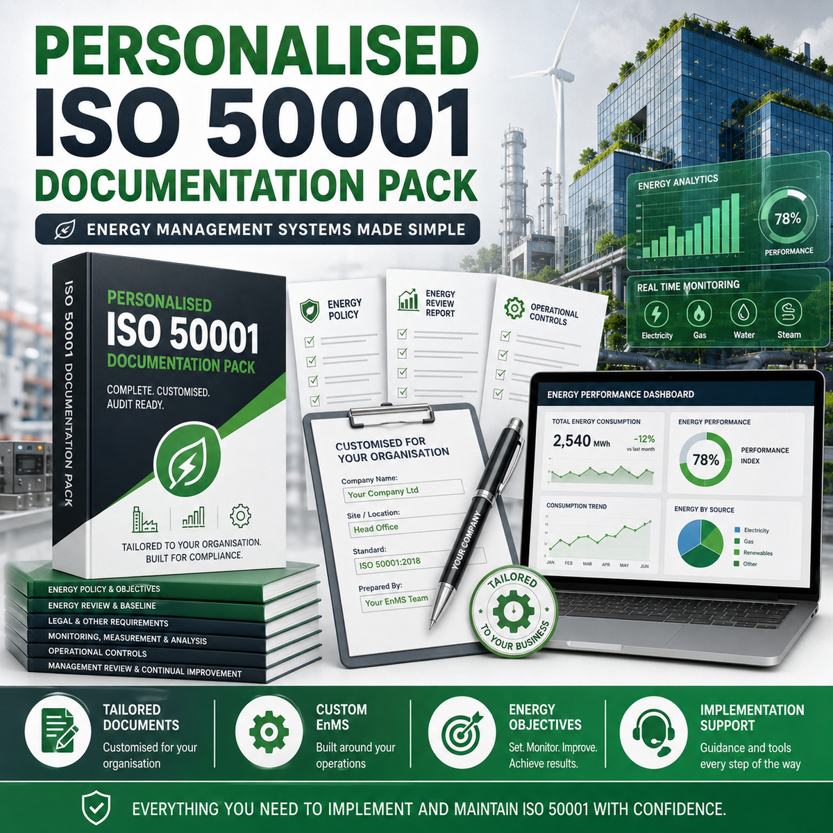 Personalised ISO 50001 Documentation Pack