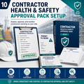 Contractor Health & Safety Approval Pack Setup