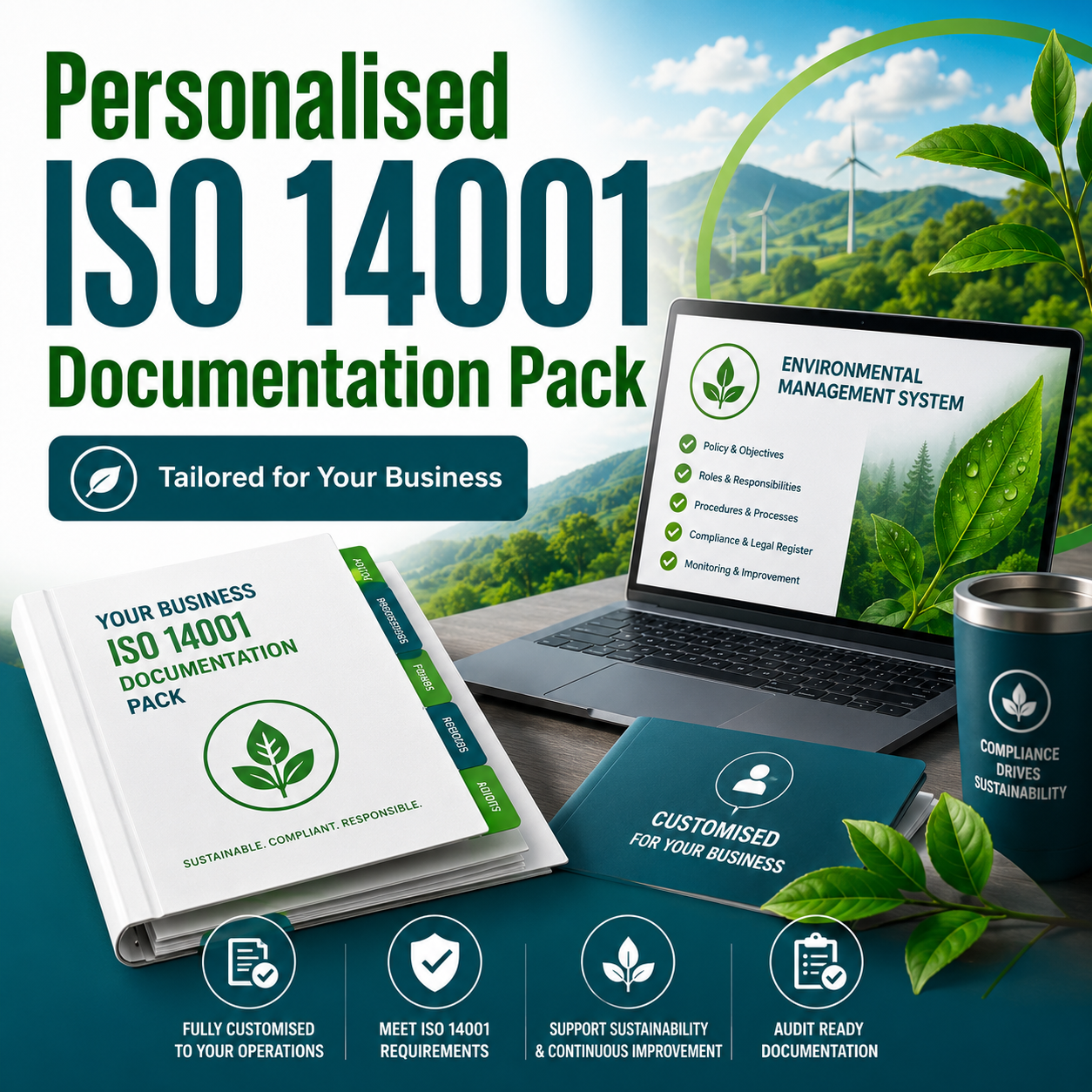 Personalised ISO 14001 Documentation Pack