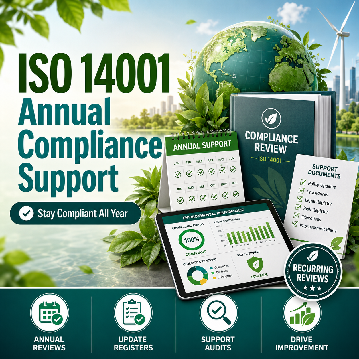 ISO 14001 Annual Compliance Support