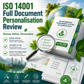 ISO 14001 Full Document Personalisation Review