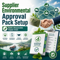 Supplier Environmental Approval Pack Setup