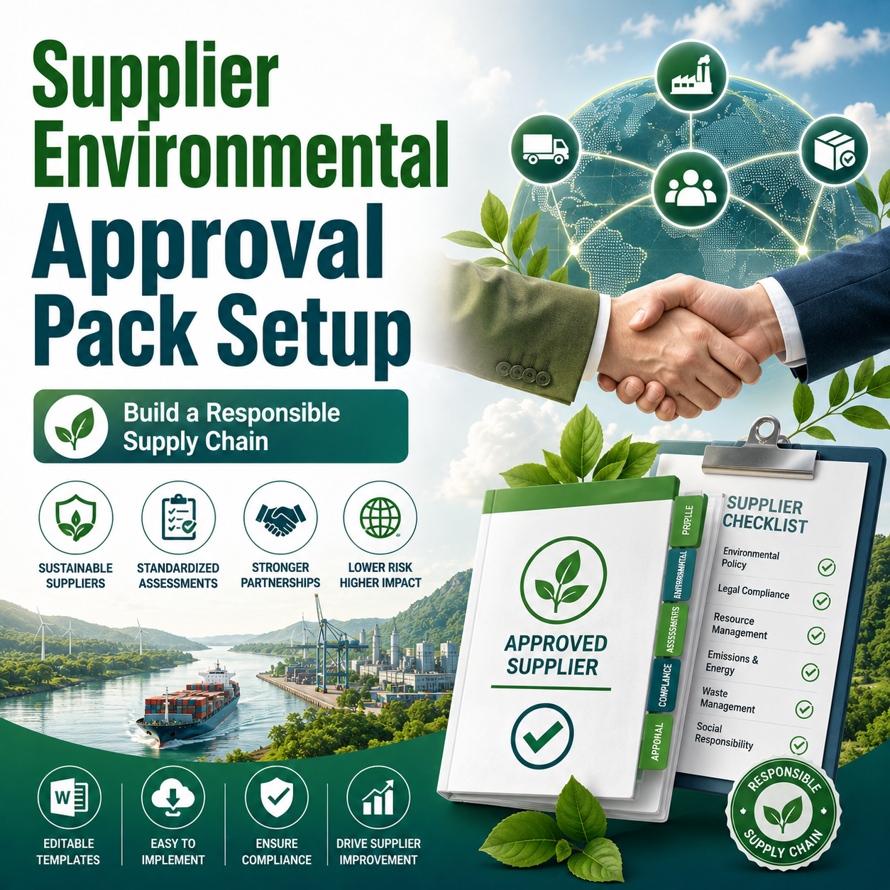 Supplier Environmental Approval Pack Setup