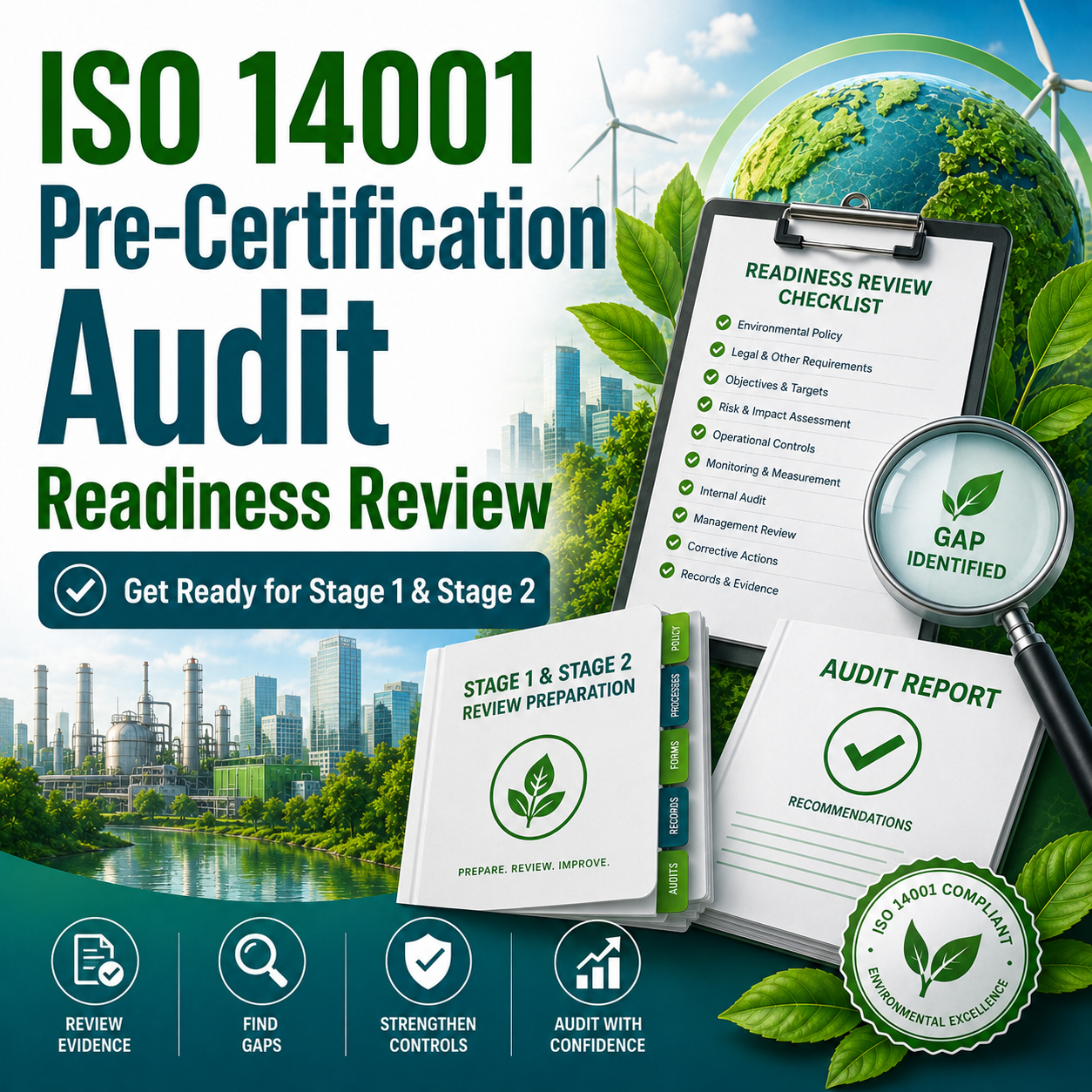 ISO 14001 Pre-Certification Audit Readiness Review