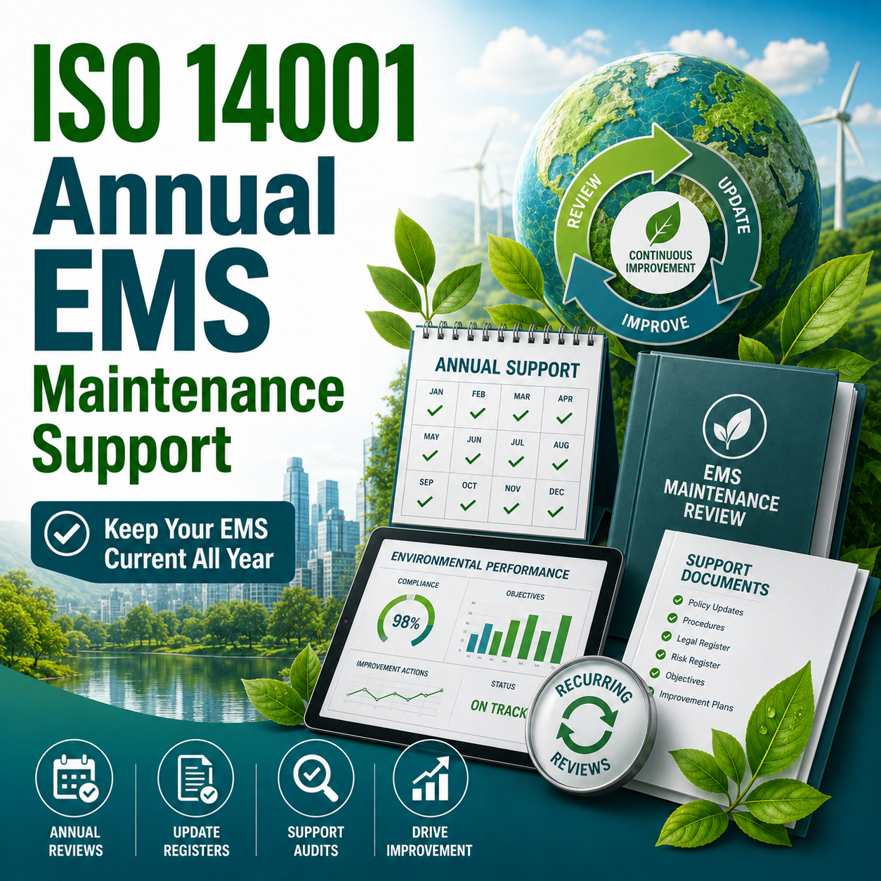 ISO 14001 Annual EMS Maintenance Support