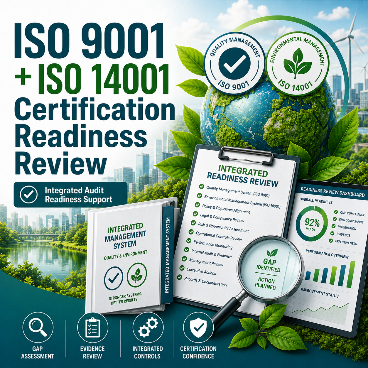 ISO 9001 + ISO 14001 Certification Readiness Review