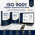 Supplier Approval Pack Setup