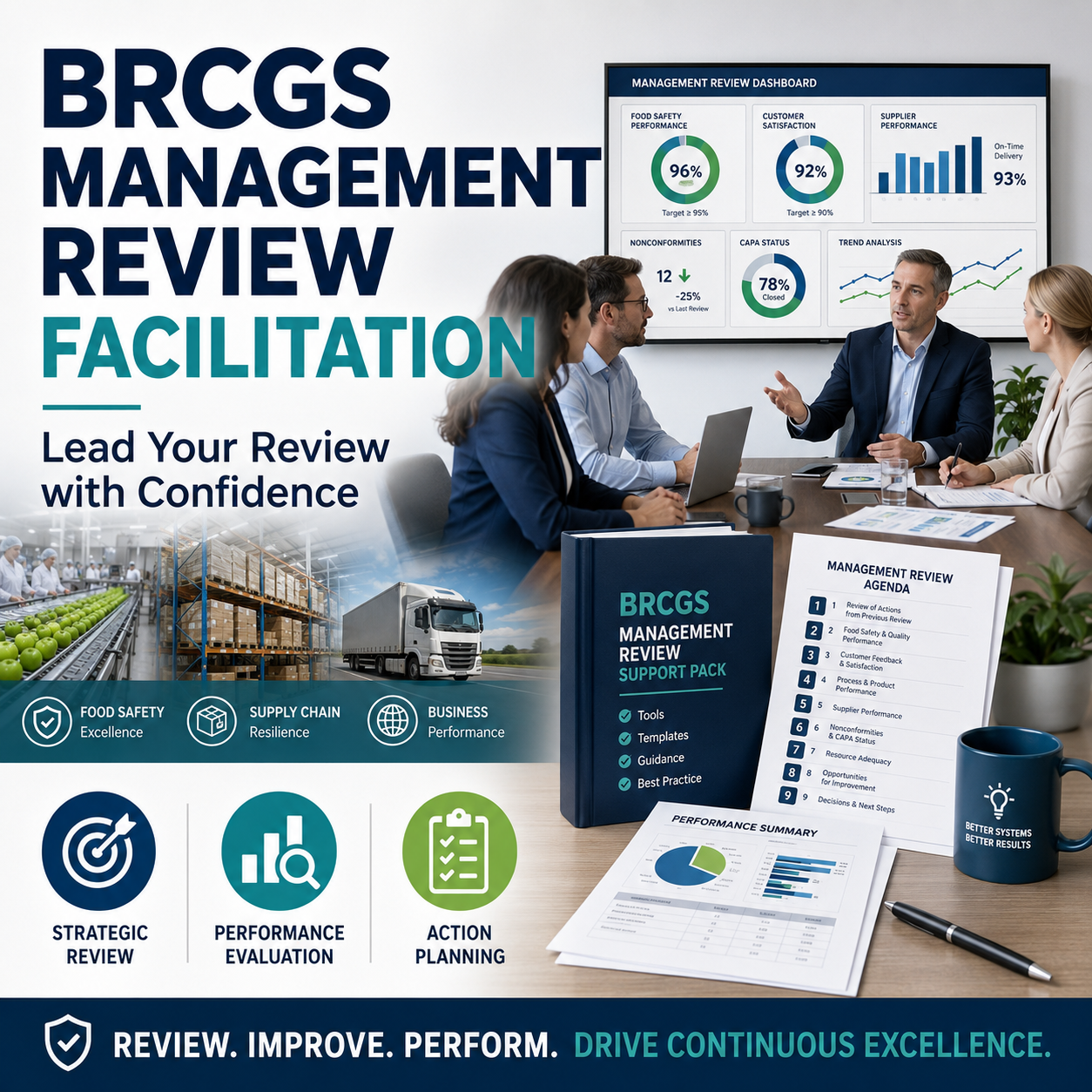 BRCGS Management Review Facilitation