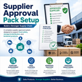 Supplier Approval Pack Setup